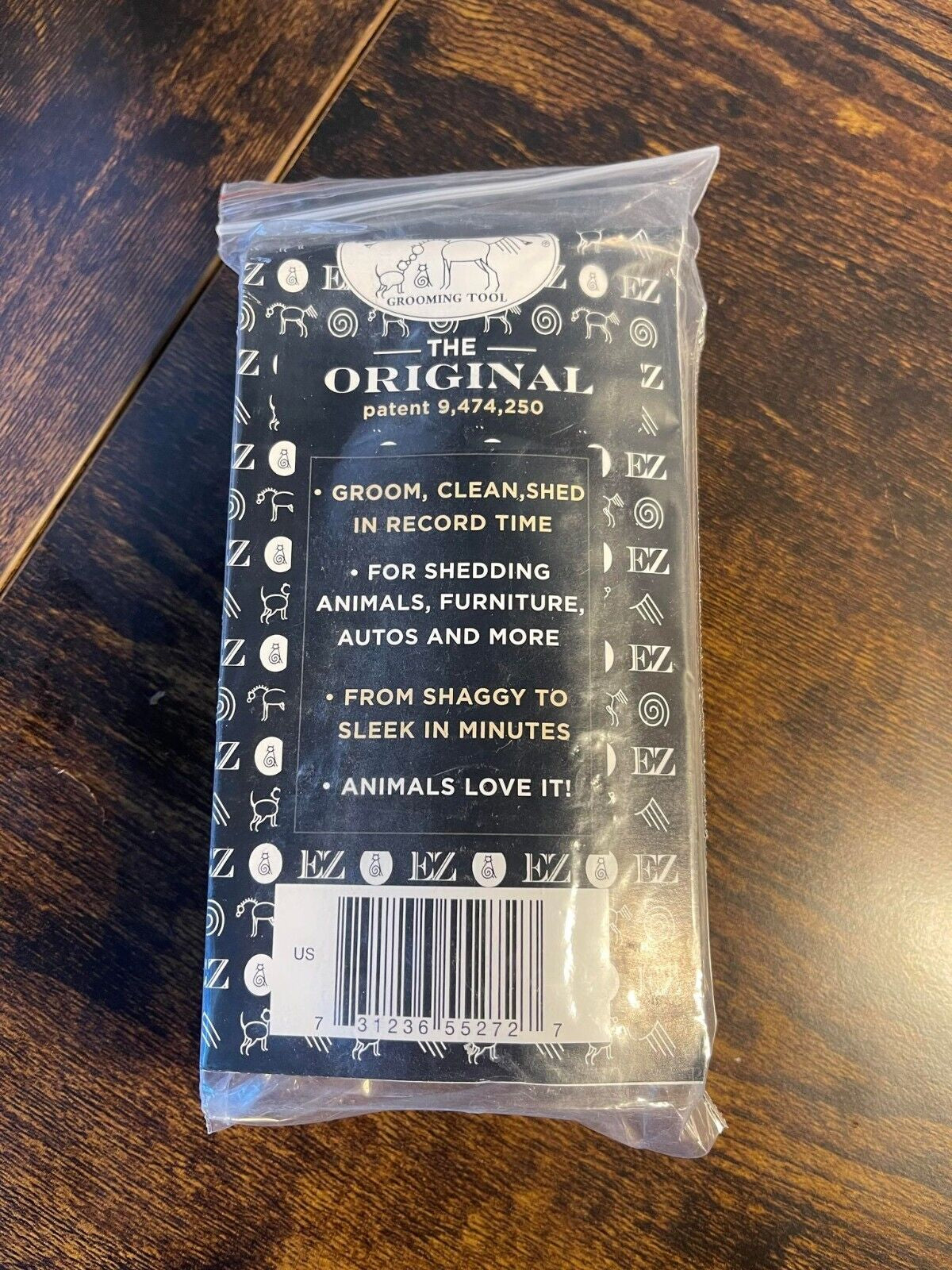 SLEEKEZ 5 Inch Deshedding Grooming Tool for Dogs Cats& Horses Brush